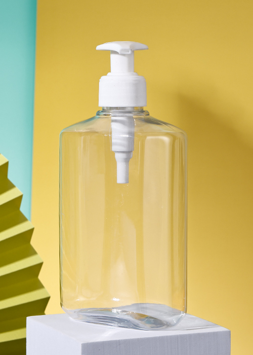 Sticlă octogonală PET de 500 ml