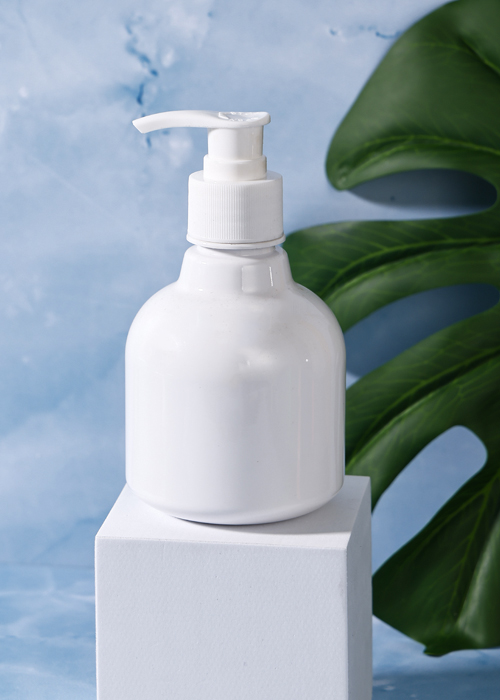 Flacon cu pompă de loțiune PET alb sferic de 200 ml