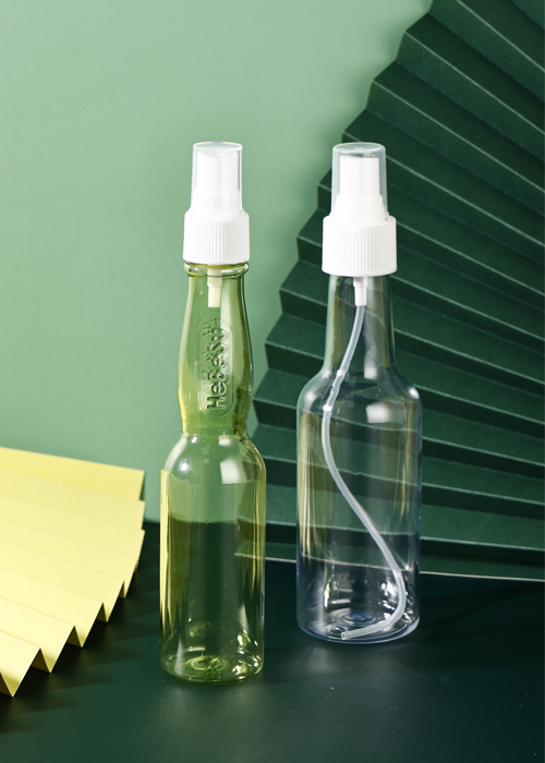 Flacon cu pulverizator de apă de toaletă PET de 200 ml. Sticla pentru respingere țânțari