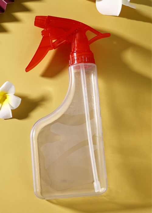 Flacon de 300 ml PVC transparent pentru pistol de pulverizare de mână