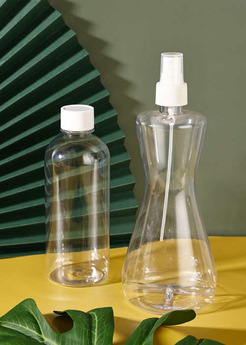 Sticlă transparentă PET de 300 ml