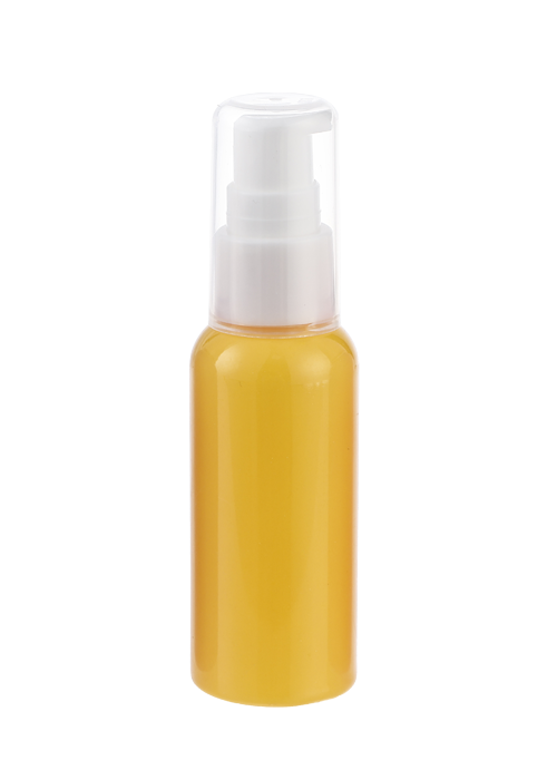 50 ml PET de culoare solidă loțiune cu pompă de presiune sticla dezinfectant ușor de transportat