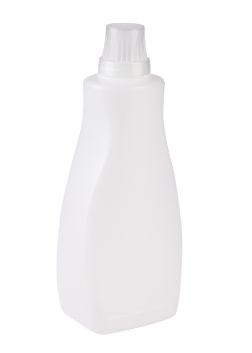 Sticla de balsam lichid pentru rufe, 1L PE, alb