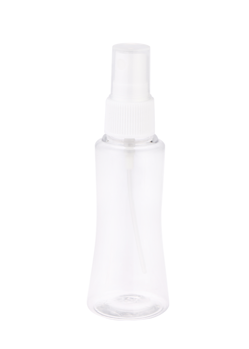 Flacon pulverizator transparent cu talie mică PET de 60 ml