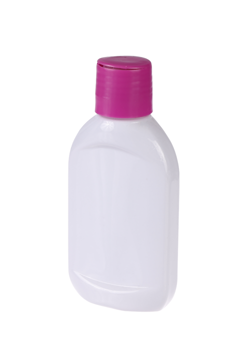 Flacon PET cu cremă albă de 100 ml