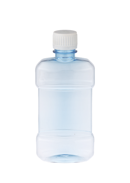 Flacon pentru apă de gură cu capac de siguranță de unică folosință de 200-300 ml PET
