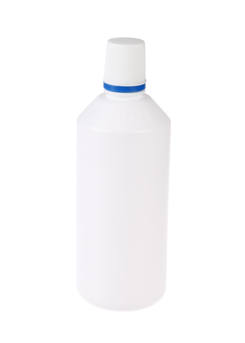 Flacon de loțiune PE de 500 ml Flacon rotund de curățare și dezinfectant