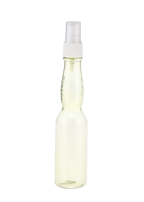 Flacon pulverizator cu apă de toaletă transparentă PET de 200 ml Sticla cu pulverizator cu apă anti-țânțari și antipruriginos