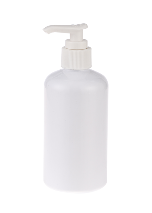 Flacon cu pompă de loțiune PE alb de 300 ml