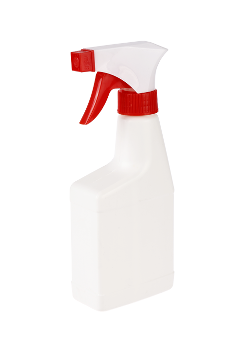 Flacon cu pistol de pulverizare de mână PE de 300 ml
